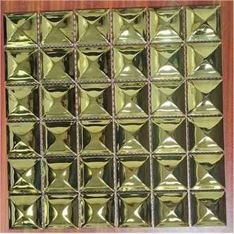 Paslanmaz Çelik Mozaik Backsplash